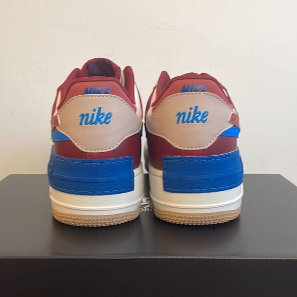 Nike Air Force 1 Shadow Light Soft Pink Team Red US Women 11/UK8.5(CI0919-601) - Picture 11 of 15